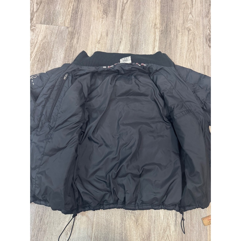 Vintage Chase Authentics Dale Earnhardt Jr #8 Down Puffer Jacket Black LG NASCAR - Picture 13 of 13